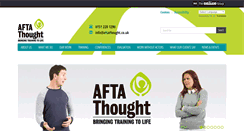 Desktop Screenshot of aftathought.co.uk